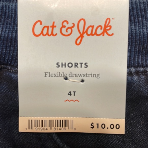 Brand New Denim Shorts - size 4T - Picture 2 of 2
